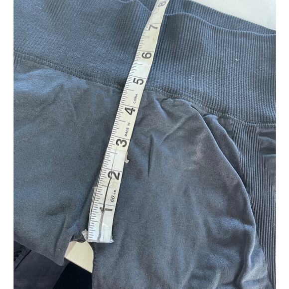 Splendid Leggings Womens X Small Black Grey Distressed Stretch Mid Rise - Picture 9 of 11